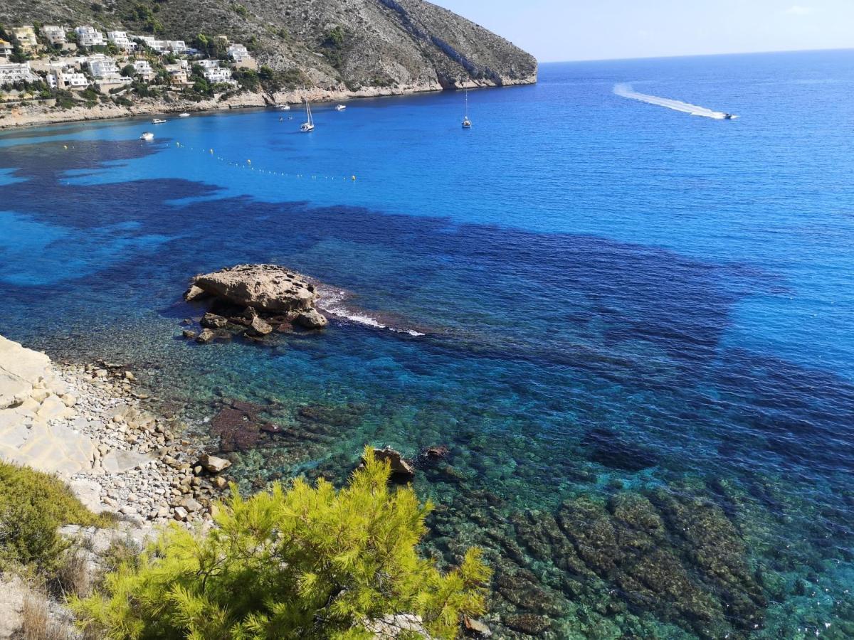 La Madrugada - Luxury Moraira Villa With Sea Views And Private Heated Pool Экстерьер фото